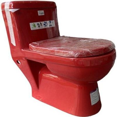 توالت فرنگی ژوپیتر رنگ قرمز